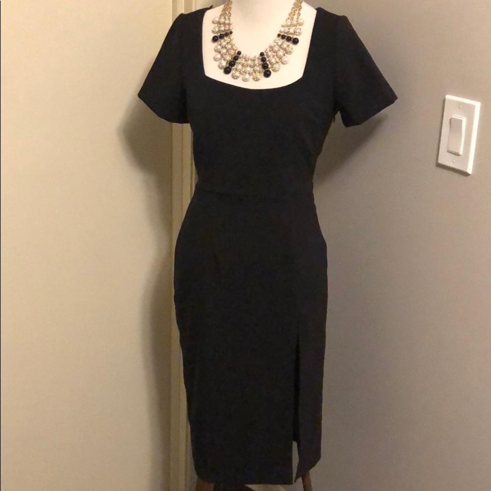 - Forever 21 black midi dress